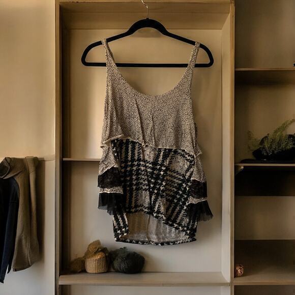 Vintage Silence and noise women's tank top Boho size medium - Picture 3 of 8